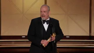 Paul Giamatti Wins Best Male Actor – Motion Picture – Musical/Comedy I 81st Annual Golden Globes