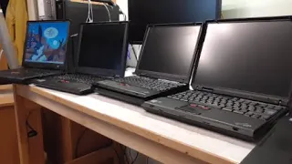 My entire IBM Thinkpad Collection