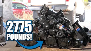 I Bought 2775 lbs of AC Compressor Motors to Scrap for Copper!