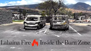 Lahaina FIRE - Inside the RESTRICTED Area - The MIRACLE Neighborhood that Survived !!!