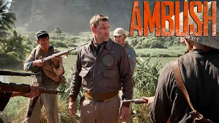 Ambush (2023) War Action Trailer with Aaron Eckhart