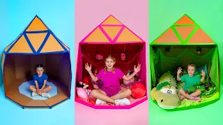 🏠🌈 Casitas de Cartón Mágicas: Aventuras Creativas con Vania Mania Kids