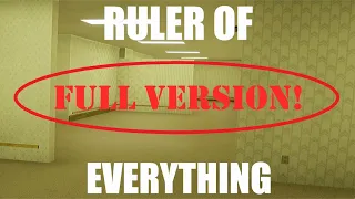 The Backrooms is the ruler of everything (Full version)