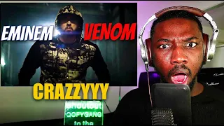 Singer Reacts To Eminem - Venom | FOR THE FIRST TIME
