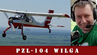 PZL-104 Wilga - Polish STOL plane #Zabytki_Nieba