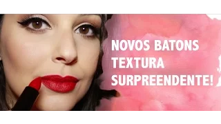 Novos batons mattissimos Mary Kay