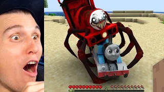 Paluten REAGIERT auf Choo-Choo Charles in Minecraft (Minecraft Memes)