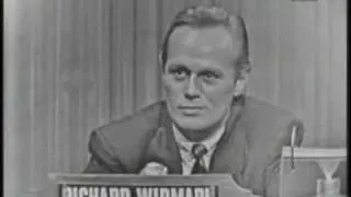 Whats my line? - Richard Widmark