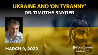 Ukraine and 'On Tyranny Graphic Edition: Twenty Lessons from the 20th Century' w/ Timothy Snyder