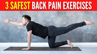 3 Safest Lower Back Pain Exercises (FOR LONG LASTING RELIEF)