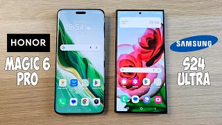 HONOR MAGIC 6 PRO VS SAMSUNG GALAXY S24 ULTRA - БИТВА ФЛАГМАНОВ! КАКОЙ ЛУЧШЕ?