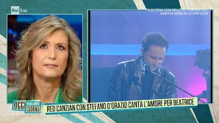 Red Canzian e la moglie Beatrice, uniti a teatro per "Casanova" - Oggi è un altro giorno 09/11/2022