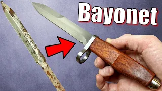 RESTORATION - Reviving an Old G3 Bayonet Knife - Step by Step DIY Project
