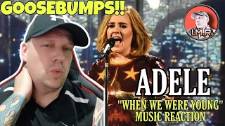 Adele Reaction - "WHEN WE WERE YOUNG" | NU METAL FAN REACTS |
