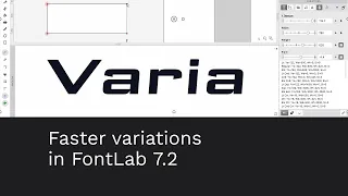 Faster variations in FontLab 7
