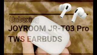 JOYROOM JR-T03S Pro TWS Wireless Earbuds Unboxing || Pairing with iPhone