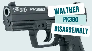 Walther PK380 Frame Disassembly