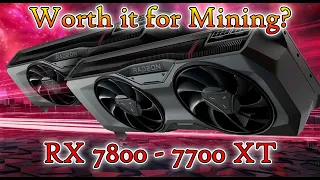 Should you get RX 7800 XT or 7700 XT for Mining...