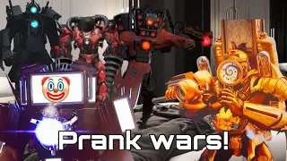 The Titans Use April fools pranks on each other (backfired BADLY..)