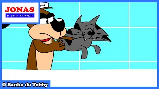 Jonas e sua Turma - O Banho do Tobby | Desenho Animado (T2:E7)