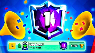 I Am Ranked #1 in Clash Royale 🥳🏆