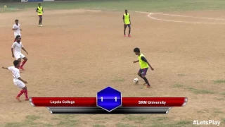 RFYS: Chennai College Boys - Loyola College vs SRM University Highlights