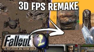 Fallout 2 - Now In 3D │ Remake Intro, Gameplay & Comparison (Alpha v0.0.24)