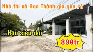 Bán nhà đã qua sử dụng giá quá rẻ, gần chợ gần trường học dân cư đông vui ở thị xã Hoà Thành (170)