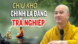 CHỊU KHỔ là đang trả cho hết Nghiệp - Thầy Thích Pháp Hòa (hay quá)