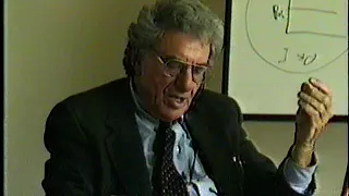 Hyman Minsky in Colombia, November 1987