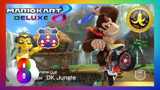 Lets Play Mario Kart 8 Deluxe folge 8 Bananen-Cup