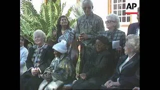 South Africa - Mandela's Lunch For Leaders'Wives