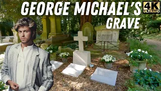 【4K】WALKING TO GEORGE MICHAEL'S GRAVE LONDON'S MOST FAMOUS CEMETERY HIGHGATE