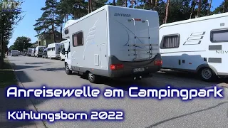 Anreisewelle am Campingpark - Kühlungsborn August 2022