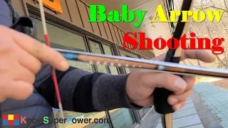 Baby Arrow Shooting Originated from Old War Practice!!