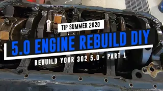 Rebuild Your 5.0 Engine with Summit Racing Kit - Part 1 TIPS03E08