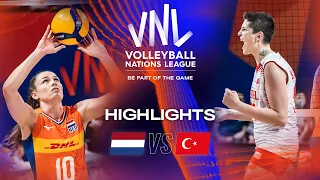 🇳🇱 NED vs. 🇹🇷 TUR - Highlights Week 2 | Women's VNL 2023