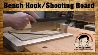 Get AMAZINGLY PRECISE CUTS from this new woodworking bench hook / shooting board design!