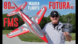 FMS - Futura V3 - 80mm - Maiden Flights