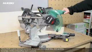 UKOŚNICA HIKOKI C 3610DRA (mitre saw HIKOKI C 3610DRA)