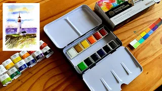Mungyo Watercolour Set [REVIEW + DEMO] | Is it possible these super cheap paints are any good?!