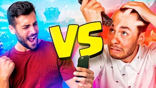 1 VS 1 EN CLASH ROYALE | EL QUE PIERDA SE RAPA CON UN SUSCRIPTOR - TheGrefg