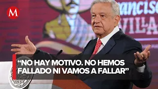 AMLO descarta un rompimiento con los padres de los 43 normalistas desaparecidos