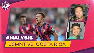 DEST LEADS USMNT TO COMEBACK WIN OVER COSTA RICA | RECAP & ANALYSIS | USA WCQ | ROAD TO QATAR