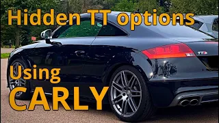 Audi TTS Hidden Carly options & Diagnostics - Everyone needs this!!