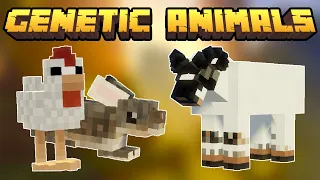 GENETIC ANIMALS - САМЫЙ ЛУЧШИЙ МОД НА РЕАЛИСТИЧНЫХ ЖИВОТНЫХ И СКОТОВОДСТВО В MINECRAFT ОБЗОР МОДА