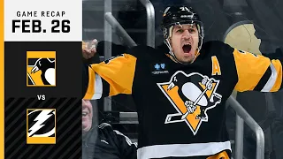 GAME RECAP: Penguins vs. Lightning (02.26.23) | Keeping Momentum