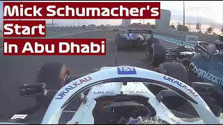 Mick Schumacher's Great Start in Abu Dhabi - F1 2021