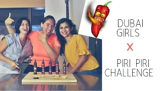 PIRI PIRI SAUCE CHALLENGE! GIRLS ON FIRE! {2018}