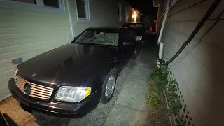 1998 Mercedes SL500. Soft top does not work. First look at the issue